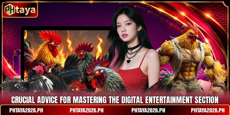Crucial advice for mastering the digital entertainment section