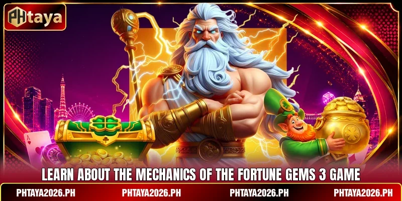 Learn about the mechanics of the Fortune Gems 3 game