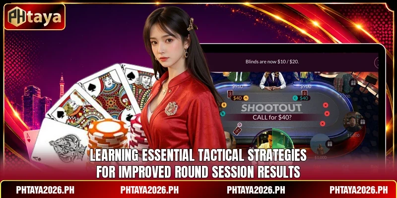 Learning essential tactical strategies for improved round session results