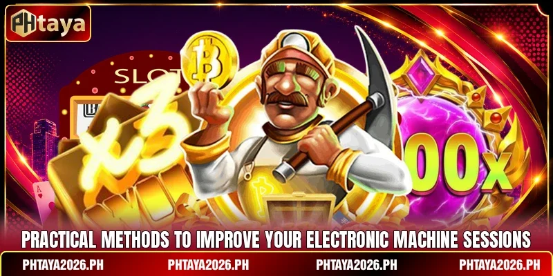 Practical methods to improve your electronic machine sessions