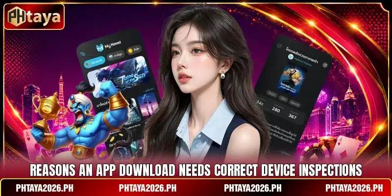 Reasons an app download needs correct device inspections