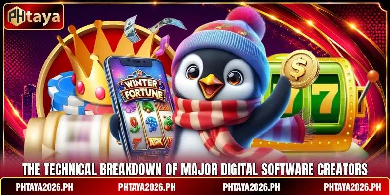 The technical breakdown of major digital software creators
